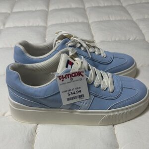 Tommy Hilfiger Sky Blue Sneakers with White Soles